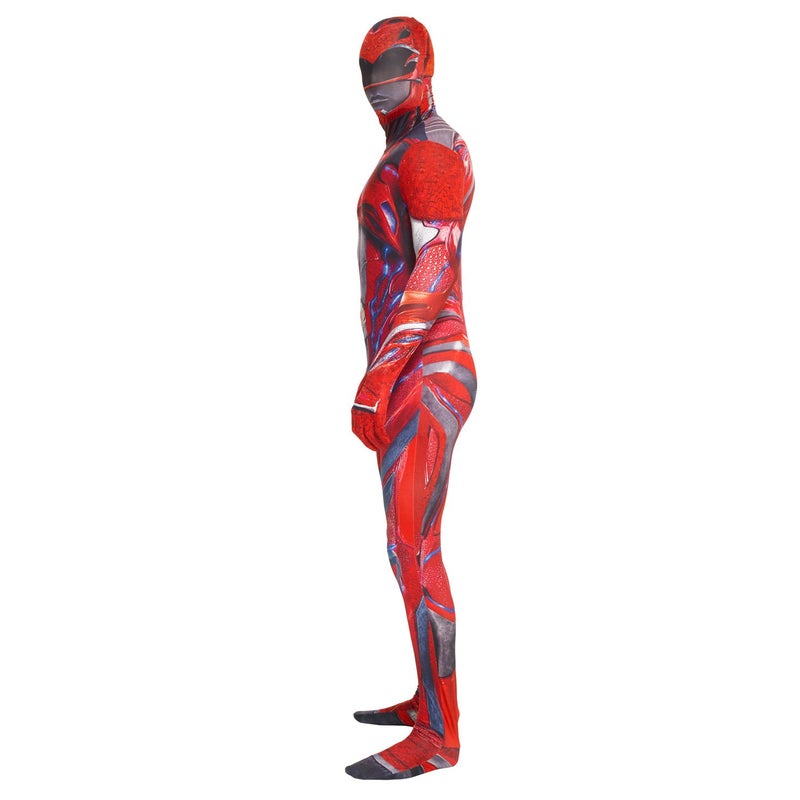 Morphsuits Official Red Deluxe Power Ranger Movie Costume - X-Large - Image 5